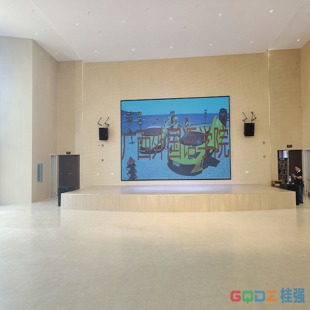 扶綏 外國語學(xué)校 P3全彩LED屏  36平米